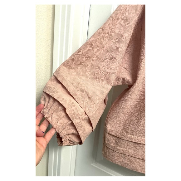 The Make Shed Orchard Top in Rose Collared Blouse Sustainable Brand - Picture 4 of 10